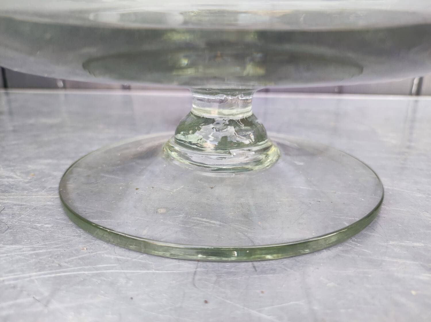 Bubble glass fruit bowl, 1970