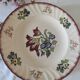 Set of 5 flat plates, signed Longwy.
