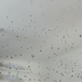 Mirror oval bevelled art deco