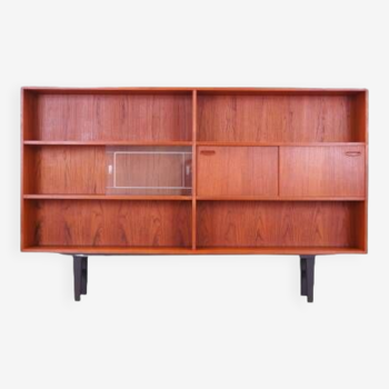 Teak bookcase, Danish design, 1970s, manufacturer: Clausen & Søn