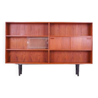 Teak bookcase, Danish design, 1970s, manufacturer: Clausen & Søn