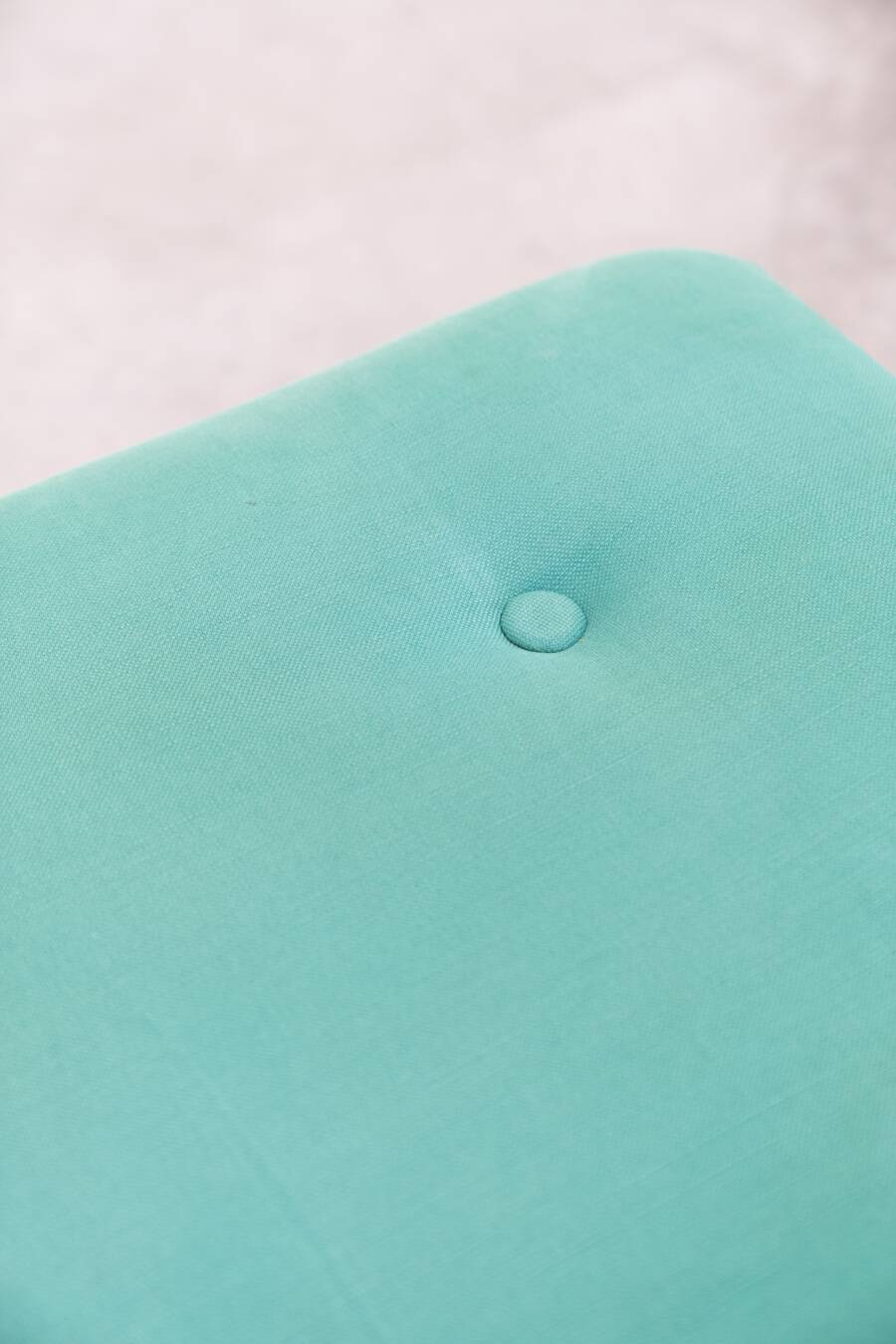 Set of two Lev & Lev armchairs in fabric, removable covers, with fiberglass structure, year