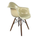 Eames Herman Miller DAW fibreglass chair in  parchment / white