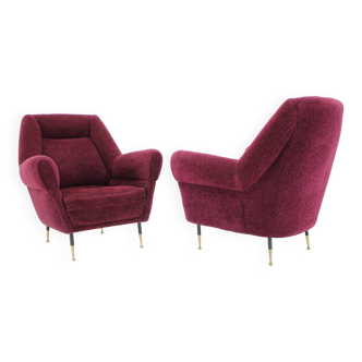 1960s Pair of Italian Armchairs