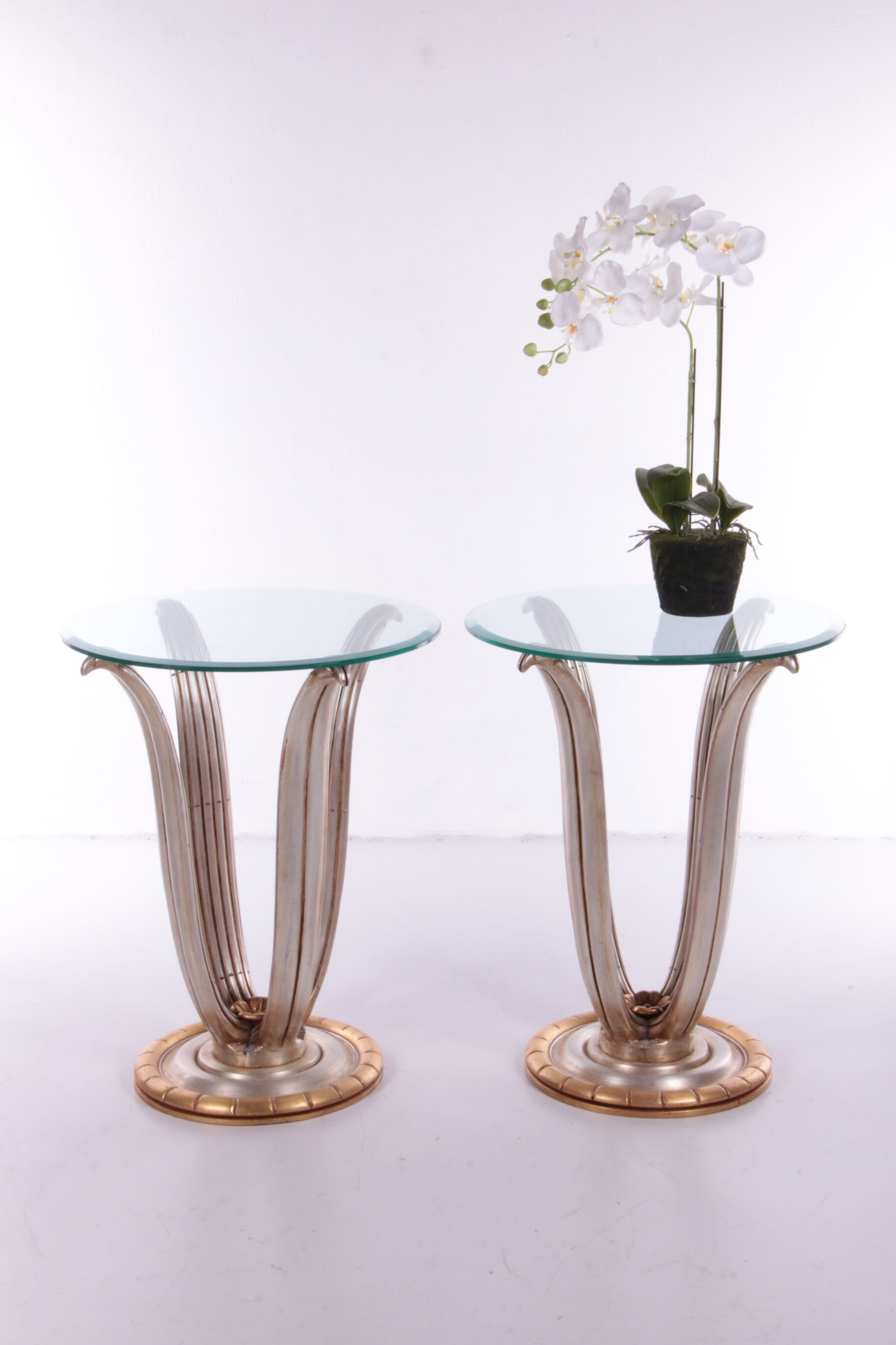 Italian living room set Hollywood regency, 1970