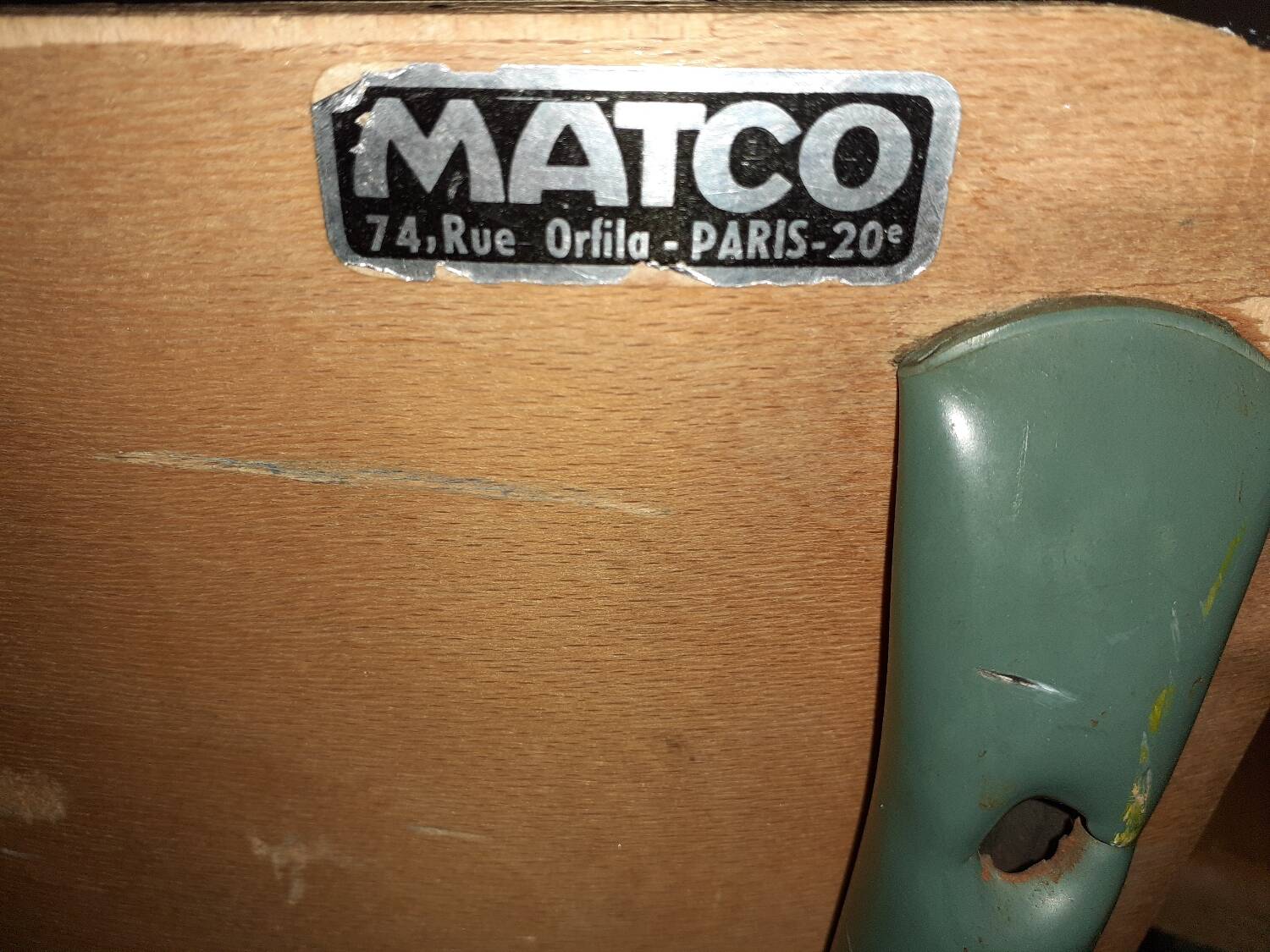 Chaise de maître d'ecole