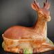 Vintage terrine in earthenware by Michel Caugant - Roe Deer / Stag shape