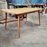 Vintage Scandinavian oak table