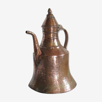 Copper and exotic bronze pitcher