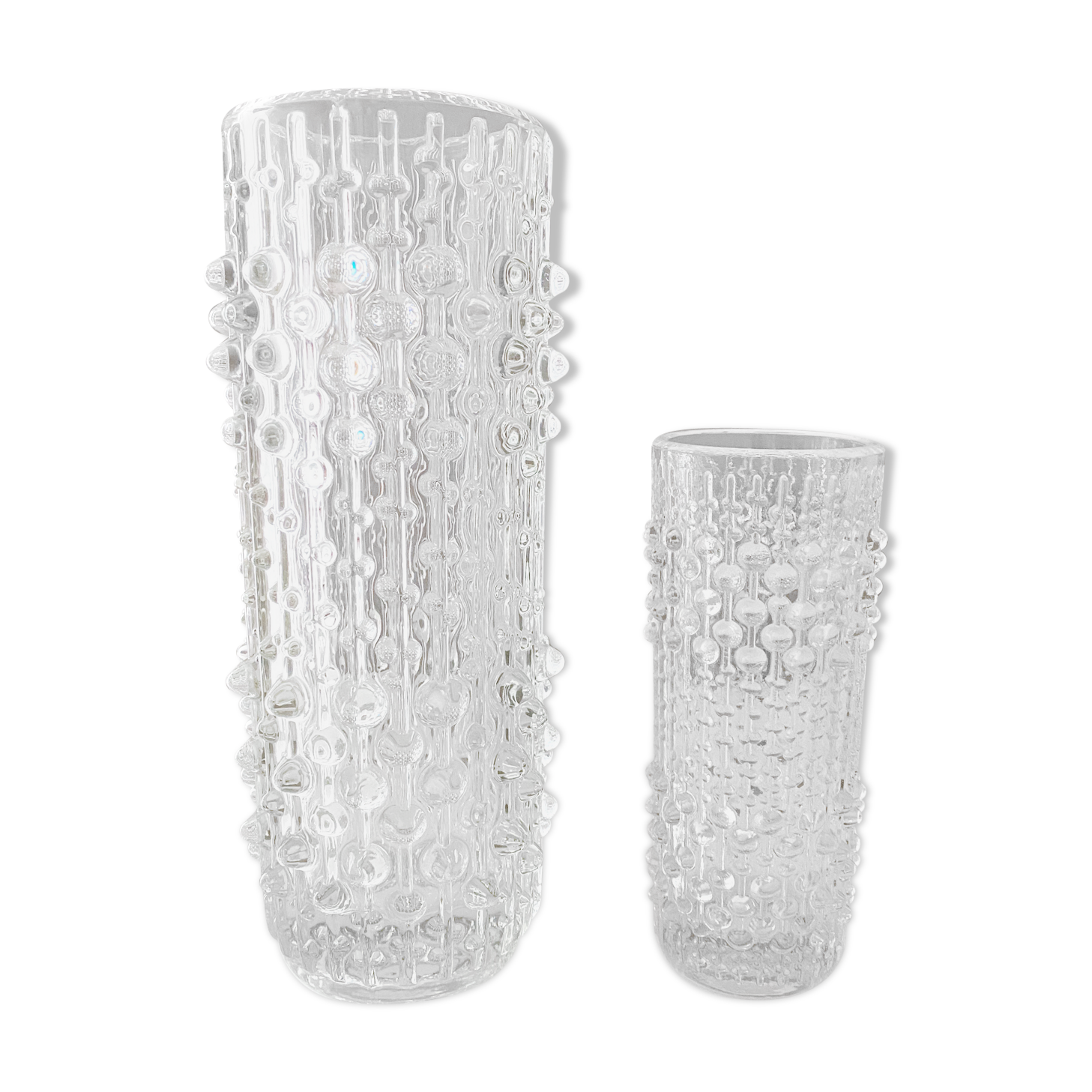 Candle Wax vase by Frantisek Peceny ed. Sklo Union, 1970s