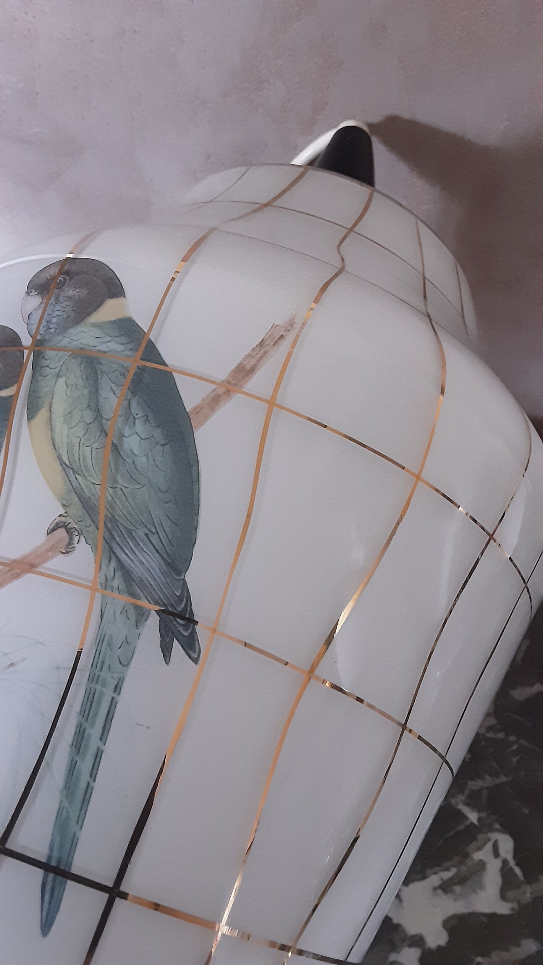 Suspension in opaline - year 60