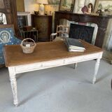 Table deux tiroirs