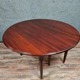 Table 6 legs directoire with mahogany extensions (nineteenth century)