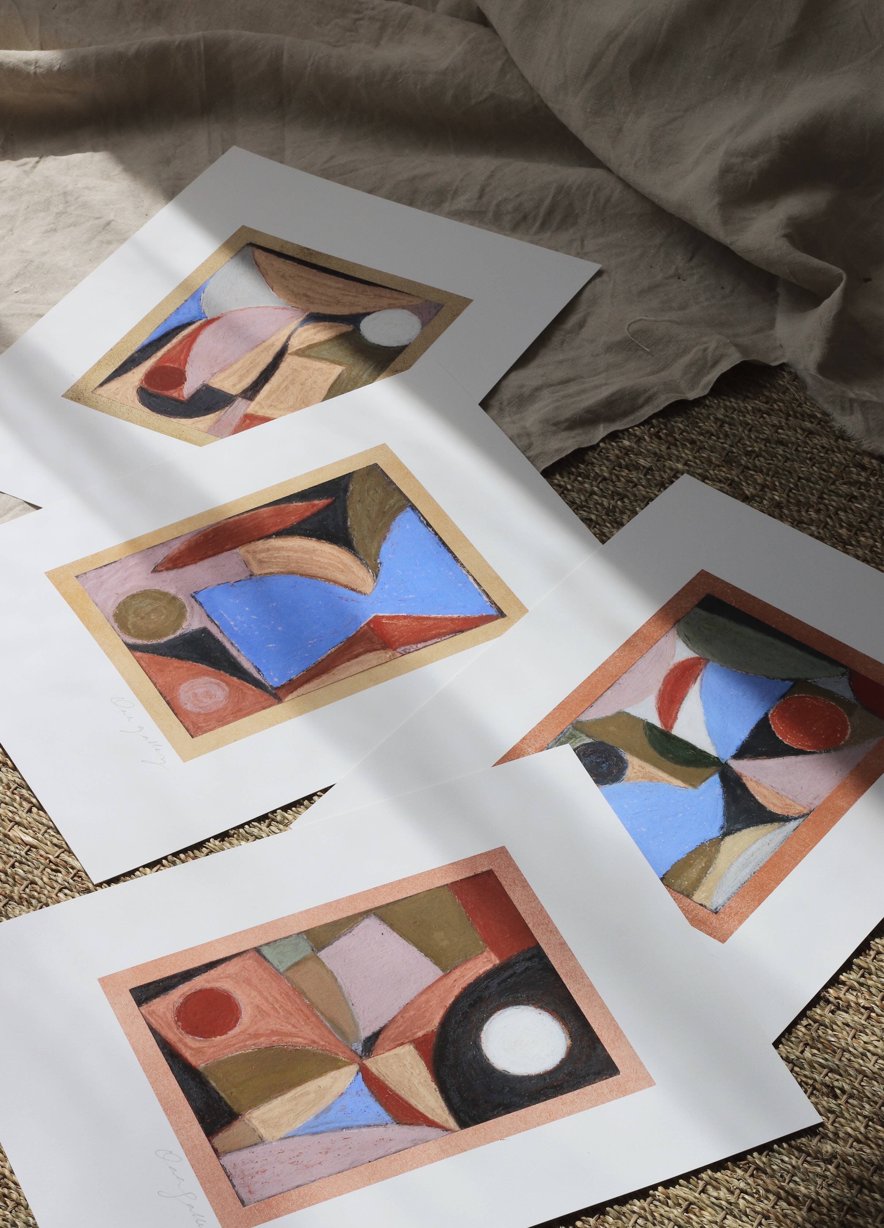 Fine art pastel print 3 limited edition