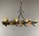 Rustic Wood and Metal Pendant Light