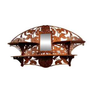 Étagère murale en bois - style