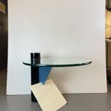 Memphis Postmodern Side Table by Peter Shire for Saporiti, 1980s