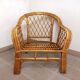 Vintage rattan armchair 60s