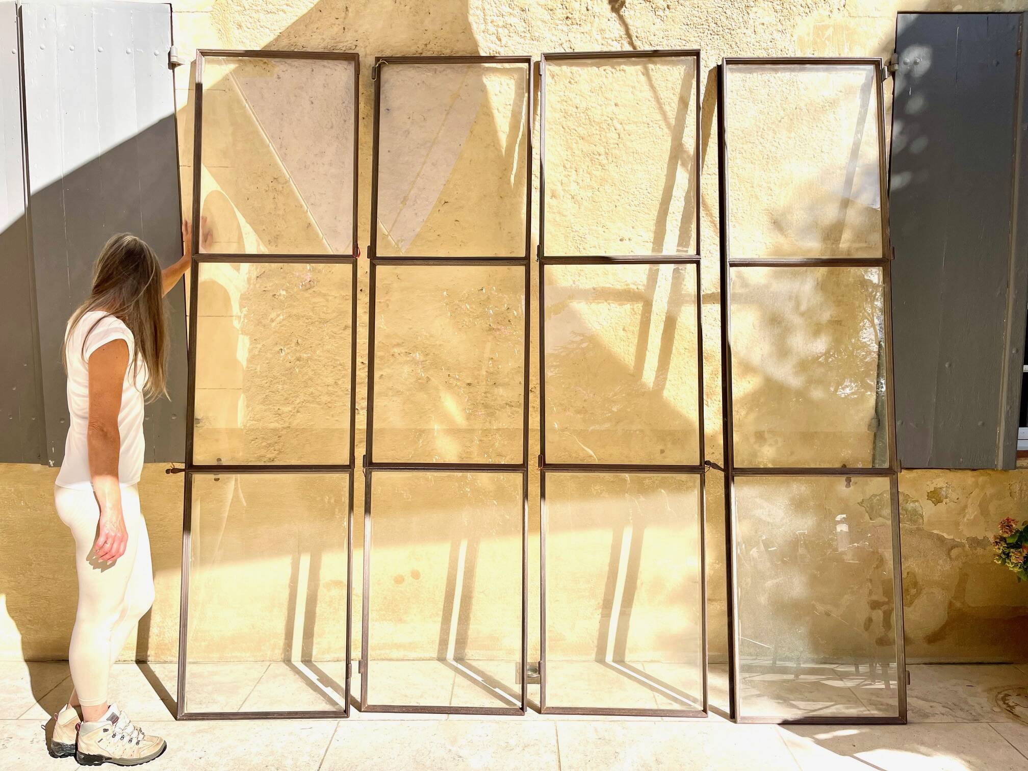 Glass Door - Former 19th-century orangery - former greenhouse