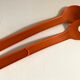 Cutlery or salad clips Tupperware vintage orange 70s