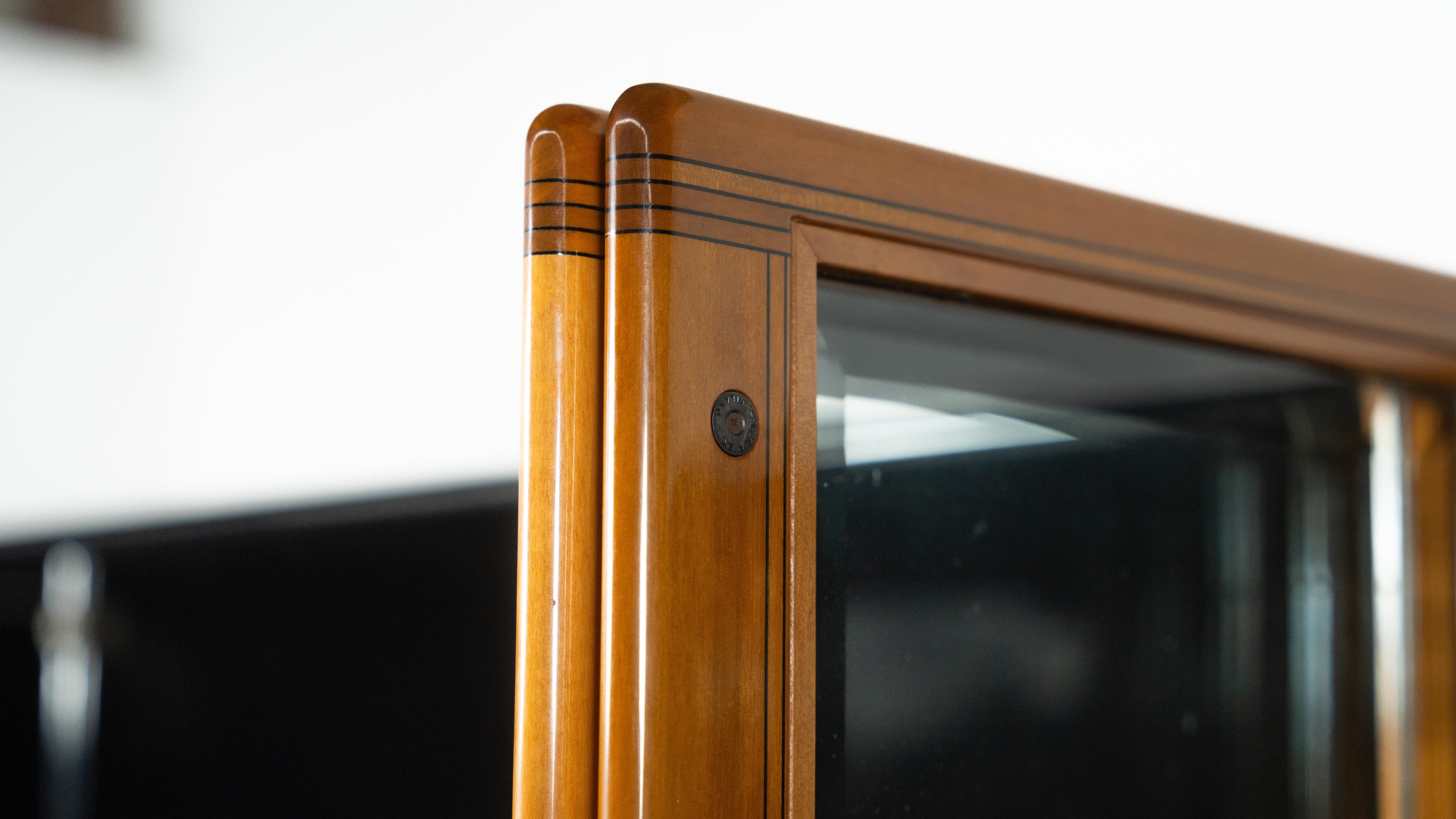 Library/Display Cabinet Artona modern mid-century by Afra and Tobia Scarpa, Maxalto