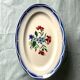 Oval serving dish Digoin Sarreguemines model Elorn