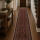 Wool Rugs Stair Runners, Red Arts Craft Runner Rug Handmade Oriental Carpet
