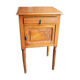 Ancienne table de chevet en bois sculpté