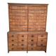 Armoire d'apothicaire de mercerie ancienne
