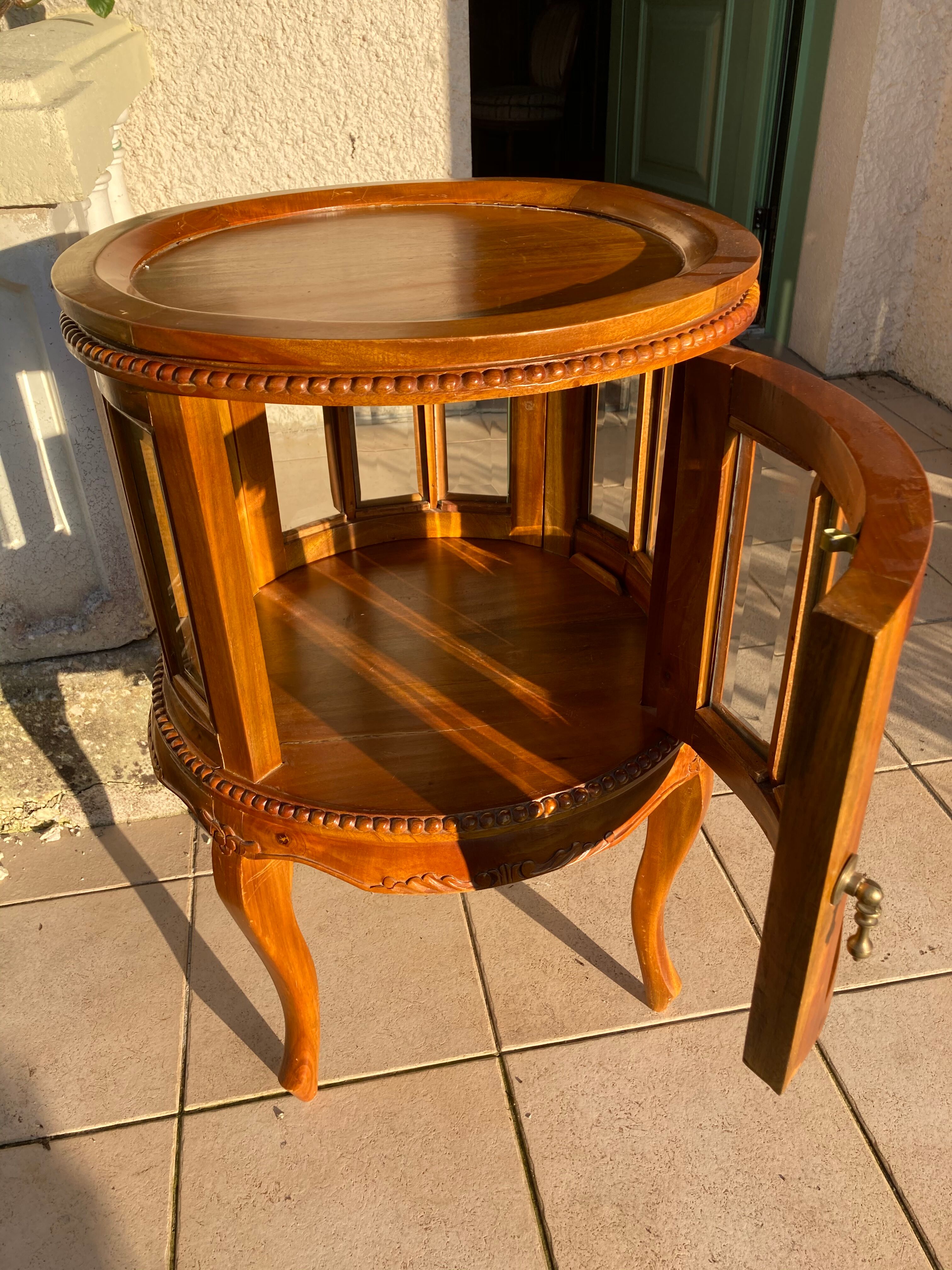 Meuble bar rond
