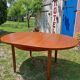 Vintage teak table and chairs