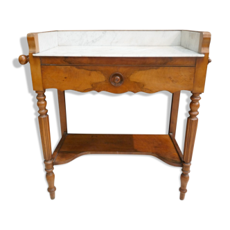 Dressing table over marble