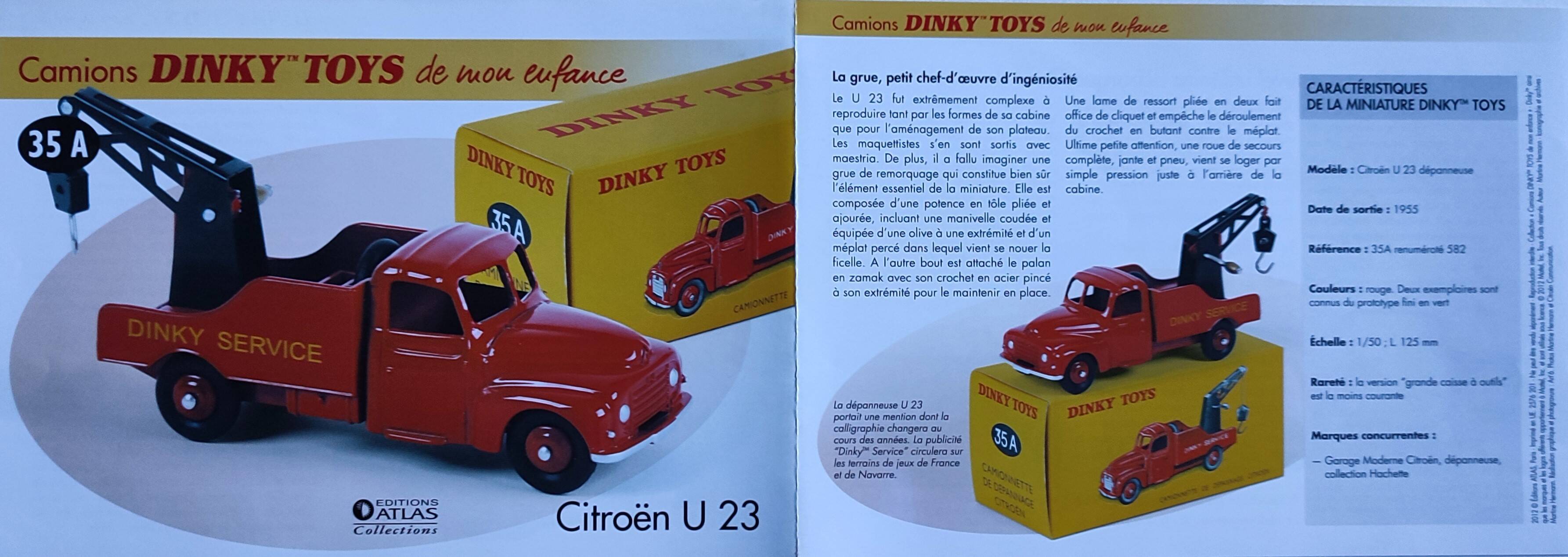 "Citroën Recovery van" Dinky Toys (1955) 1/50th