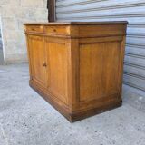 English sideboard in blond oak 1950