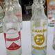 Lot de 20 bouteilles de limonades des années 50