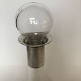 Silver-plated metal neck round carafe Saint Hilaire