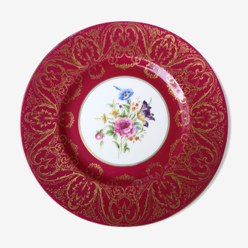 Antique plate Royal Worcester English porcelain