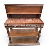 Console, dressoir style Henri II plateau déployant