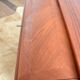 Swedish secretary sliding tray teak 1950s