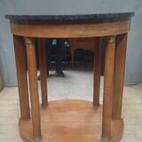 Empire style half-moon console