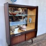 High living scandinavian showcase vintage compass feet 1960