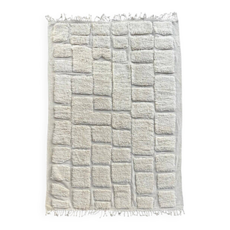 Modern Beni Ouarain rug in wool