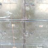 Antique metal cabinet - 18 lockers