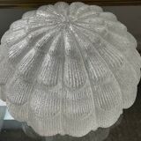 Vintage frosted glass wall or ceiling light