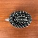 Stackable metal ashtray hedgehog mid-century USSR, 1960s, set of 6