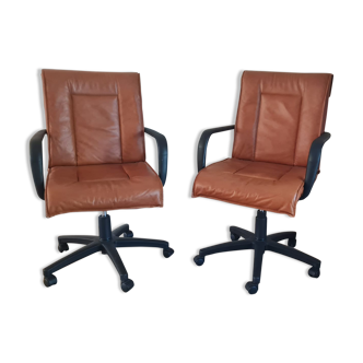 Leather office chairs
