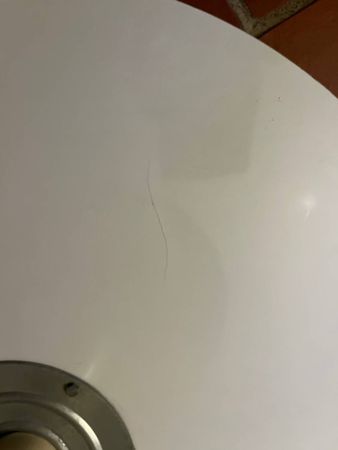 Vintage round coffee table