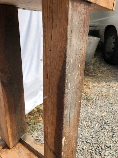 Former handyman's workbench