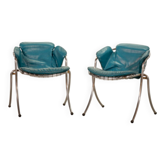 Chaises de salle à manger Gastone Rinaldi, modèle Lynn pour Rima, Italie, 19