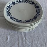 set of 10 plates from the 70s